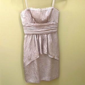 BCBG Maxazria strapless dress